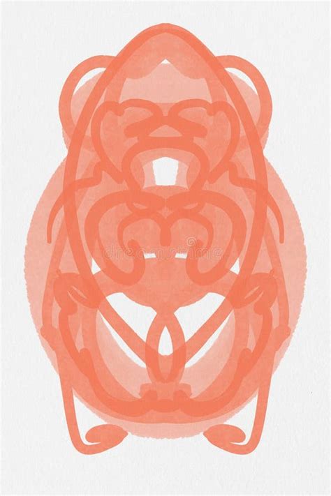 Peach Fuzz Watercolol Doodles High Quality Texture Pink Pastel Nude Beige Template Card