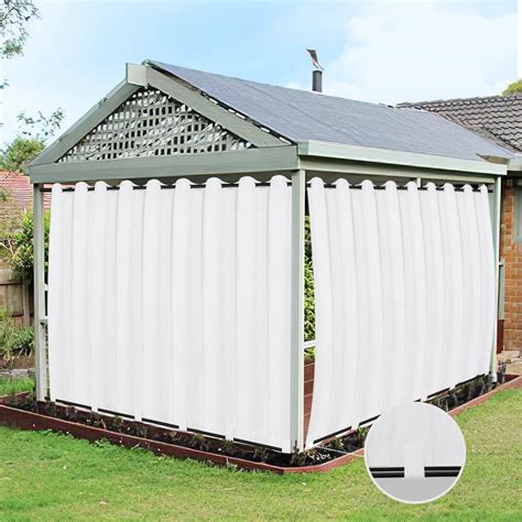 Amazon Easy Going Outdoor Curtains Waterproof Windproof