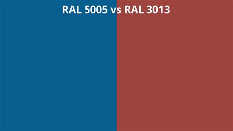 Ral 5005 Vs 3013 Ral Colour Chart Uk