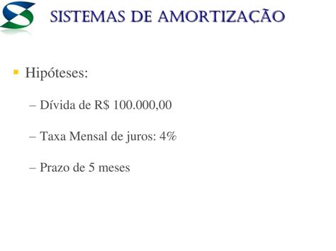 Existem Diferentes Sistemas De Amortização - Os Sistemas De Amortização Possuem Diferentes Características - RETOEDU