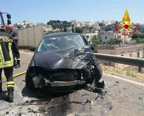 Incidente Cisternino Martina Franca Puglia Notizie News Video E