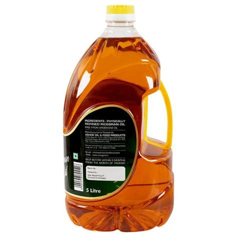 Ace Gold Physically Refined Rice Bran Oil 5 L Jiomart