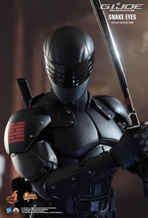 Hot Toys G I Joe Retaliation Snake Eyes Figure Revealed Mint Condition Customs