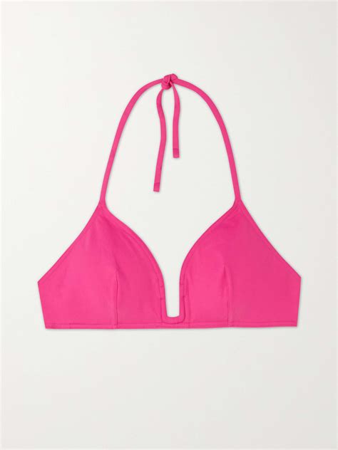 ERES Utopie Triangle Bikini Top NET A PORTER
