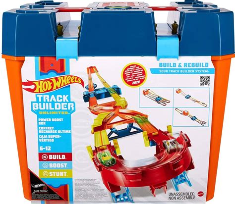 Hot Wheels Track Builder Unlimited Power Boost Box Track Set Price