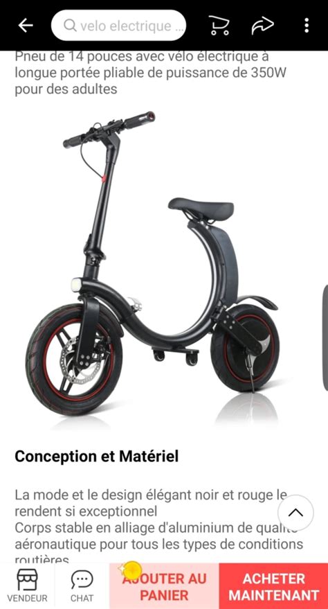 Cagnotte Petit vélo electrique pour petit déplacement Leetchi