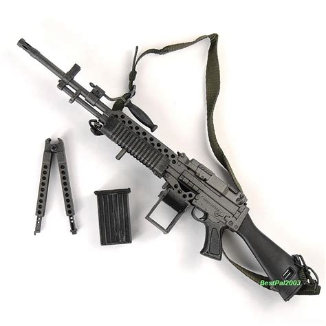 Hot Toys Navy Seal In Vietnam M63A Gunner 1 6 Scale Stoner Machine Gun EBay