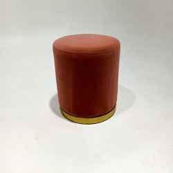 Velvet Stool Nude Pink YFactory