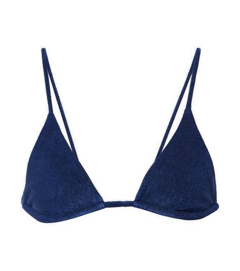 Jade Swim Via Triangle Bikini Top Jade Swim