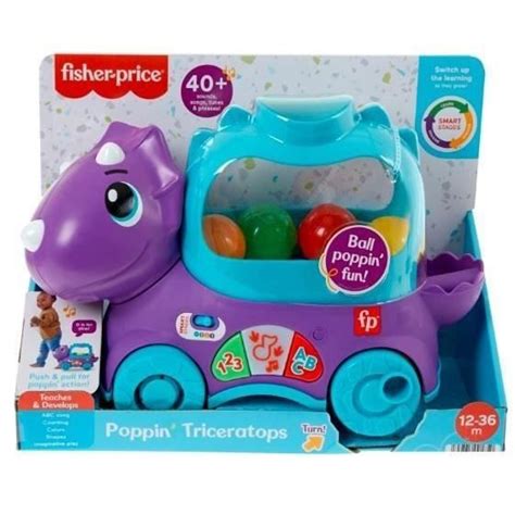 Fisher Price Dino - Fisher Price Dino interactive toy bouncing balls - 0194735148172 ...