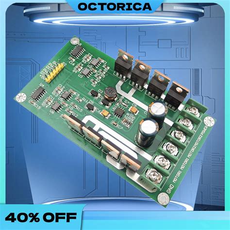 10a Dual Motor Driver Board Module Peak 30a H Bridge Mosfet Dc Motor
