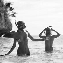 Kati Garnett Nude Poses Naked For A New Hoot By Cameron Mackie In Fiji Aznude