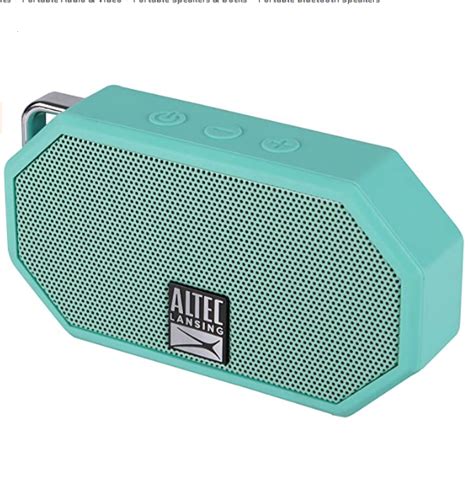 Altec Lansing HydraMini Wireless Bluetooth Speaker - IP67 Waterproof ...