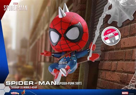 Hot Toys Spiderverse Spiderman Punk Suit Cosbaby MISB Hobbies Toys