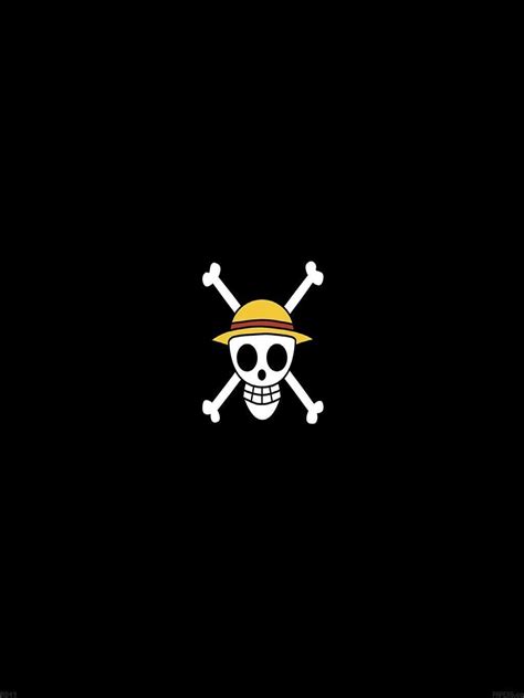 Download free One Piece Straw Hat Jolly Roger Wallpaper Wallpaper