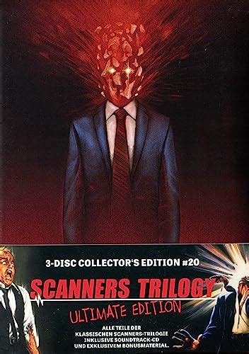 Scanners Trilogy Mediabook Disc Limited Collector S Edition Nr