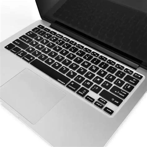 Eu Us Russian Language Keyboard Skin For Macbook Retina 13 15 Russian Keyboard Cover A1398 A1502