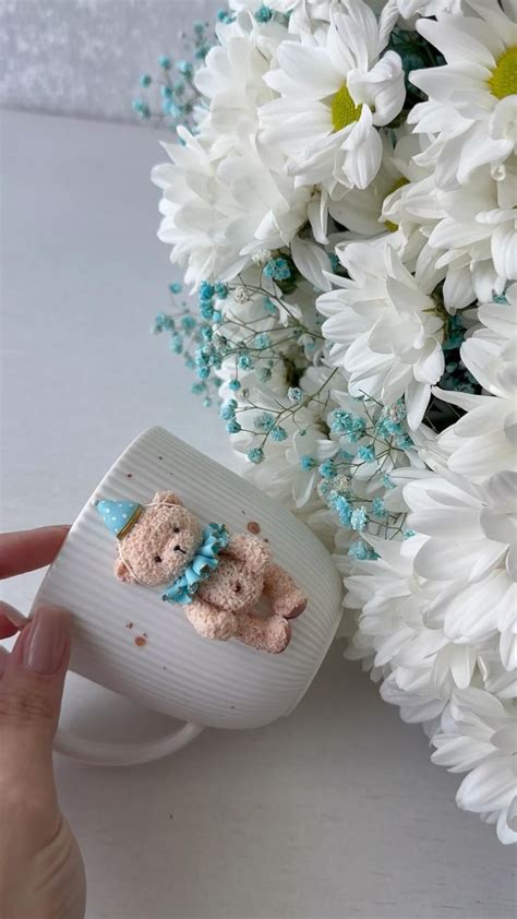 Плюшевый мишка 🧸 #полимернаяглина | Полимерная глина дисней, Кожаный ...