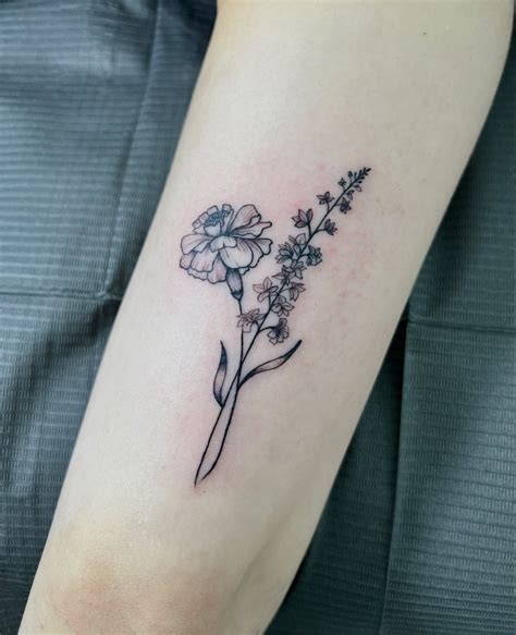 100 meaningful larkspur tattoo designs – Artofit