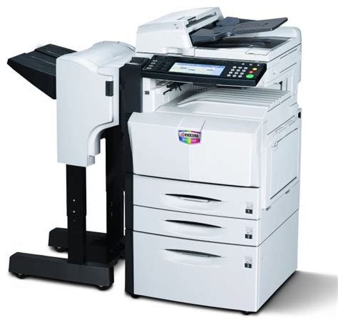 Kyocera KM-C2525E MFP FAX ADF Finischer 384.300 Seiten Scanner Farb ...