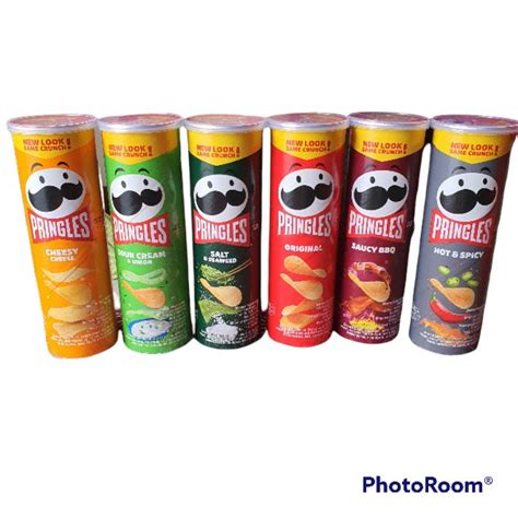 Jual Pringles Rasa Original Hot Spicy Sour Cream Onion Cheesy