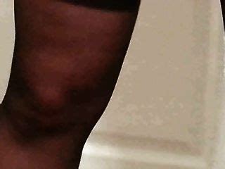 36 G Tits Lateshay Black Stockings And Heels Hotntubes