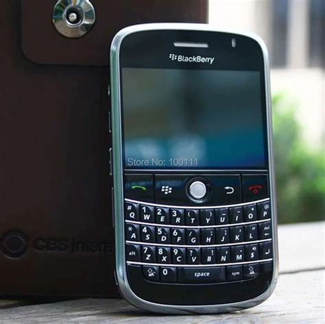 Original BlackBerry Bold 9000 QWERTY Keyboard Mobile Phone Free DHL EMS