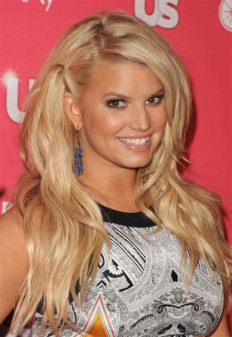 Jessica Simpson Blonde Highlights