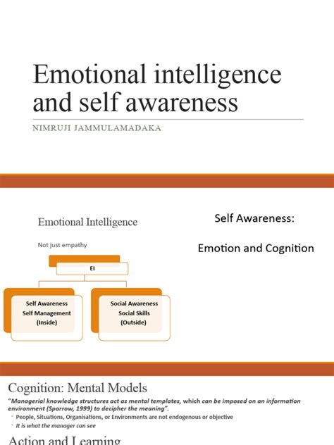 session  emotional intelligence   awareness  knowledge