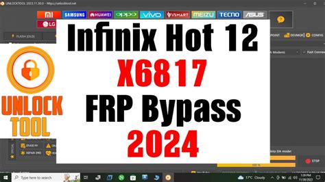 Infinix Hot Frp Unlock Tool Youtube