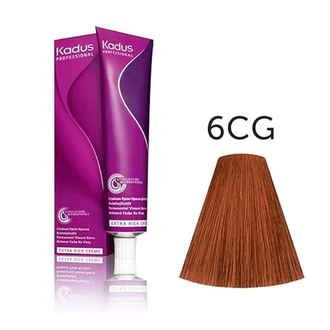 Amazon Kadus Professional Permanent Hair Color Cg Dark Blonde Copper Gold Ounce