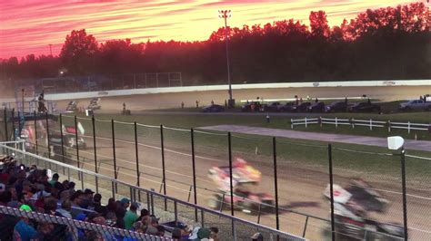 Start 2 Of The All Star 410 Sprint Car Feature At Weedsport Speedway