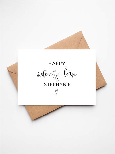 Happy Maternity Leave Wishes