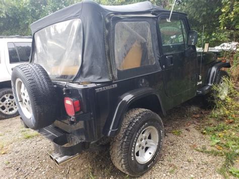 1990 Jeep Wrangler Yj 5 Speed Manual Transmission 2 5 Litre In Line 4 Cylinder Classic Jeep