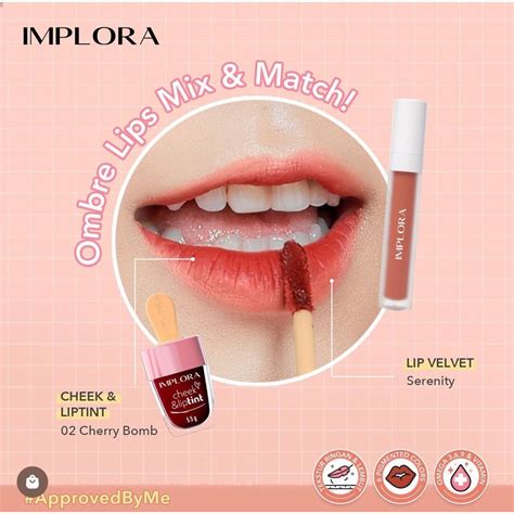 Package Ombre IMPLORA LIPTIN VAMPIR BLOOD LIP CREAM DUSKY NUDE