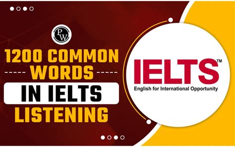 Common Words In Ielts Listening