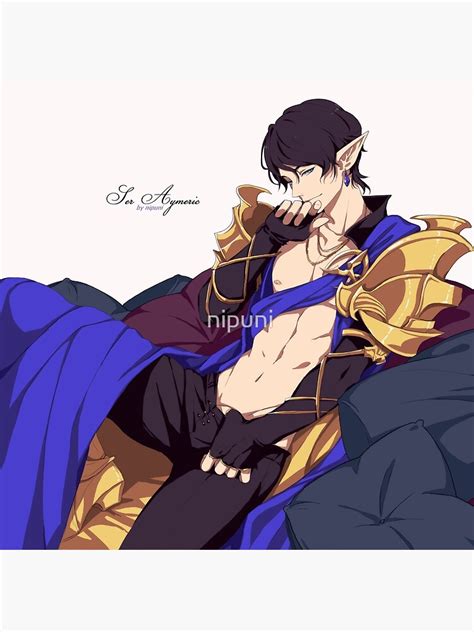 Ser Aymeric Poster For Sale By Nipuni Redbubble