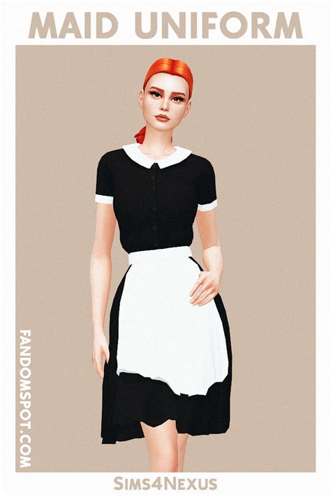 Best 13 15 Best Maid CC & Mods For The Sims 4 – Artofit