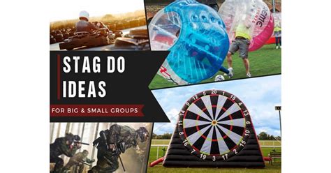 Big And Small Groups Stag Do Ideas