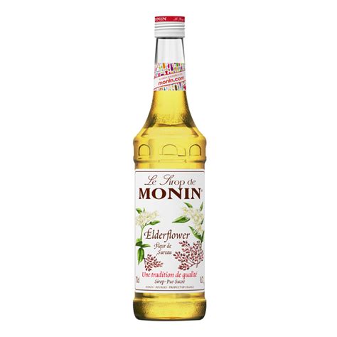 Monin Le Sirop De Monin Elderflower A Floral Elixir
