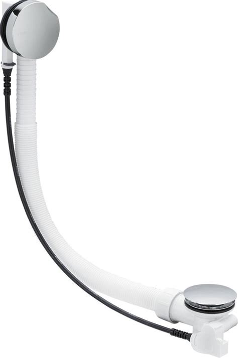 Сифони | сифон за вана с преливник simplex - viega | сифони за вана | viega