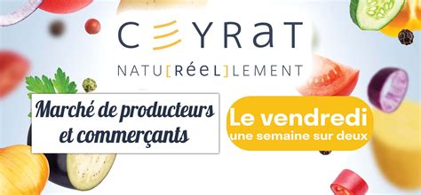 March Des Producteurs Et Des Commer Ants Au Camping De Ceyrat Ville