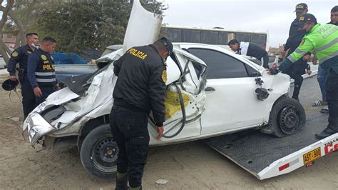 Suboficial De La Pnp Muere En Accidente En Carretera Piura Sullana