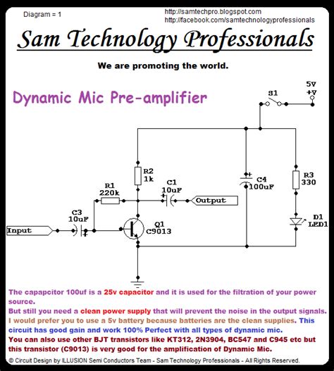 Build A Dynamic Mic Pre Amp Instructables