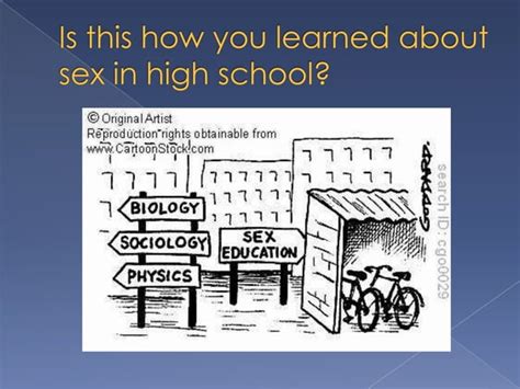 Comprehensive Sex Education Pptx