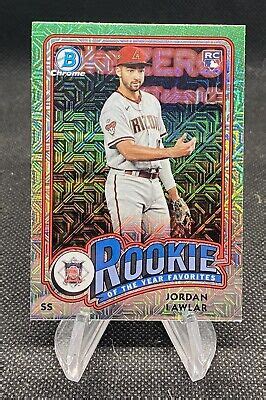 Bowman Chrome Mega Box Mojo Ref Jordan Lawler Rookie Of The Year