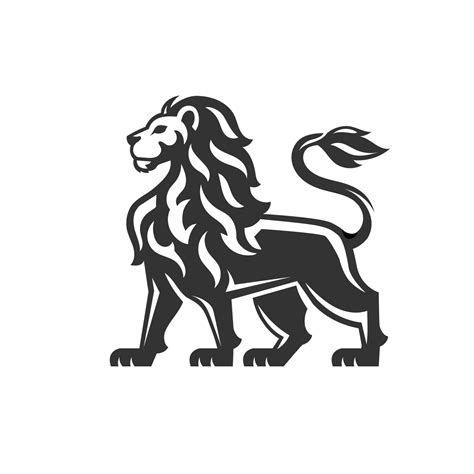 heraldic lion mascot symbol 41856759 Vector Art at Vecteezy