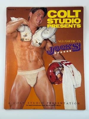 Colt Studio Presents Issue 9 All American Jocks VIntage Gay Erotica