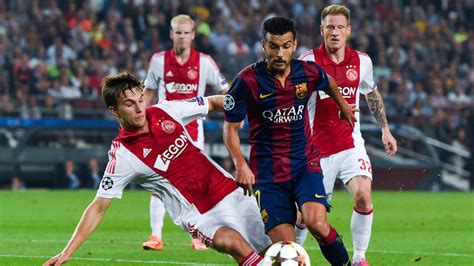 barcelona  ajax  champions league  stream tv match