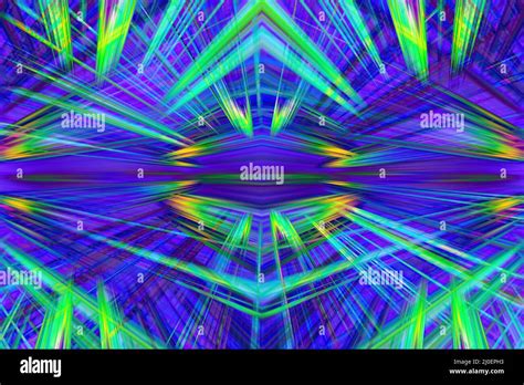 Colorful Light Beams Background Stock Photo Alamy
